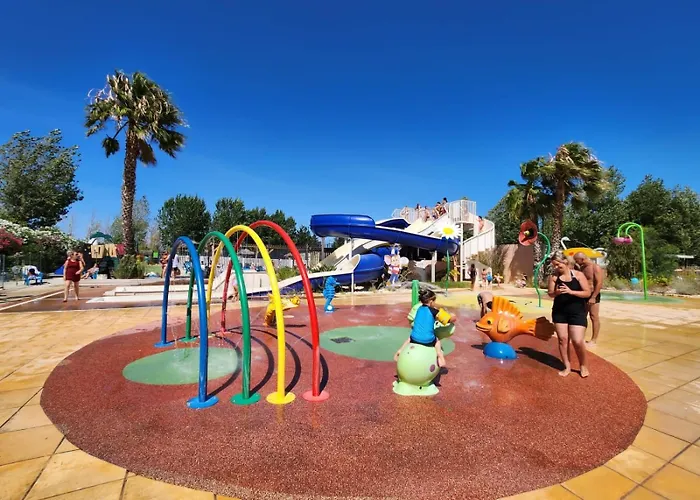 Mobil-Home A Valras-Plage Au Camping Les Sables Du Midi