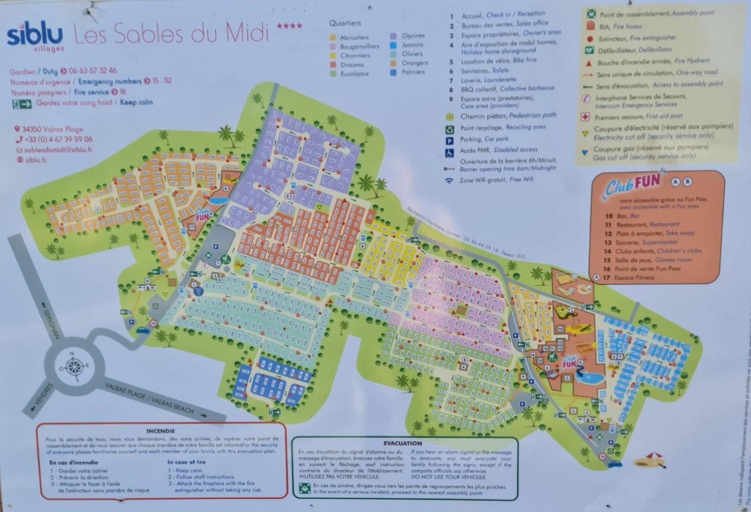 Mobil-home A Valras-plage Au Les Sables Du Midi Campsite